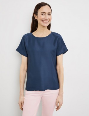 Gerry Weber Casual blouse top Bluse Blå | BJPV5405