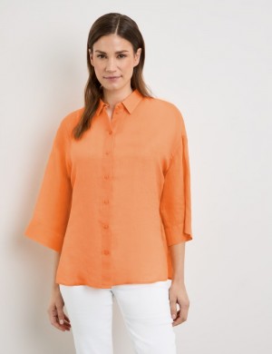 Gerry Weber Casual oversized blouse Bluse Oransje | RUXP3754