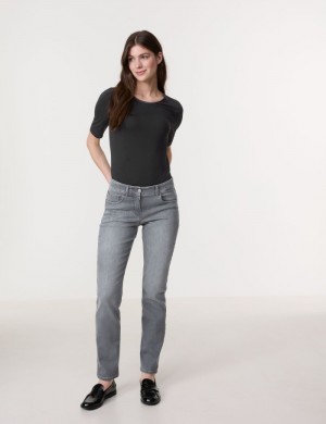 Gerry Weber Five-pocket jeans, SOL꞉INE BEST4ME Slim Fit Bukser Grå | GFKX6616