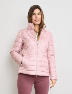 Gerry Weber Padded quilted jacket Jakker Rosa | JDLY7474