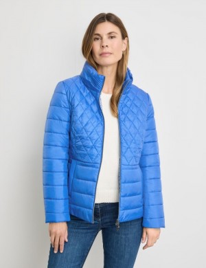 Gerry Weber Padded quilted jacket Jakker Blå | PBUJ0670