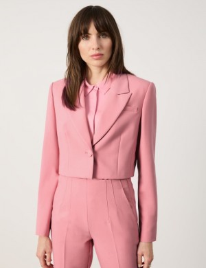 TAIFU Short blazer made of stretch fabric Blazere Rosa | ATKB0757