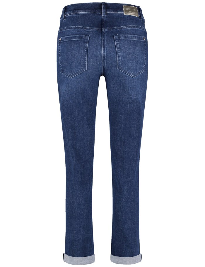 Gerry Weber 7/8-length jeans KIA꞉RA RELAXED FIT Bukser Blå | IKJE6947