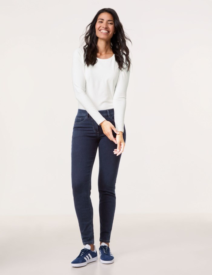 Gerry Weber 7/8-length jeans SAN:YA BEST4ME SKINNY FIT Bukser Blå | KOBX2894