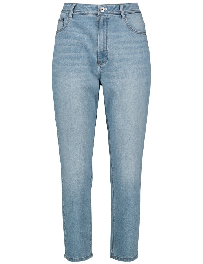 TAIFU 7/8-length jeans in a mom fit Bukser Blå | BQKR2328