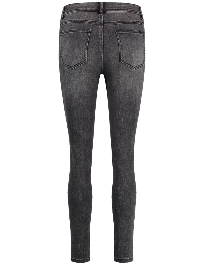 TAIFU 7/8-length skinny jeans Bukser Grå | GMWC5714