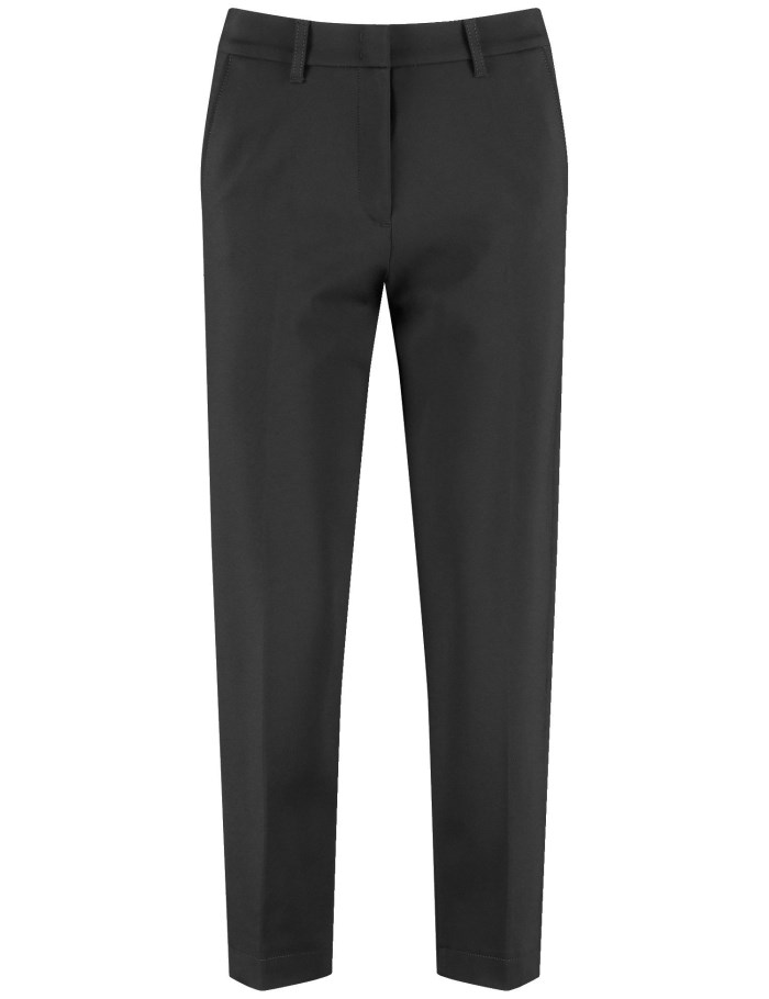 Gerry Weber 7/8-length trousers KIR꞉STY CITYSTYLE Bukser Svarte | RLLI8296