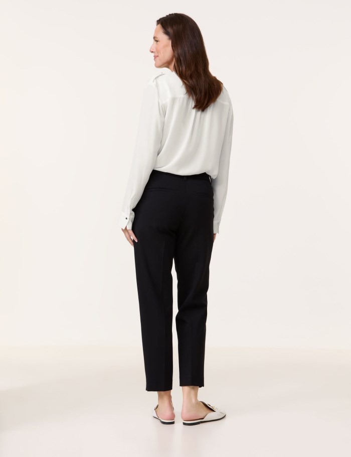 Gerry Weber 7/8-length trousers KIR꞉STY CITYSTYLE Bukser Svarte | RLLI8296