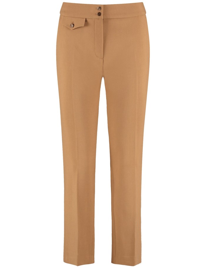 Gerry Weber 7/8-length trousers MAR꞉LIE FLARED FIT Bukser Brune | EKHW2610