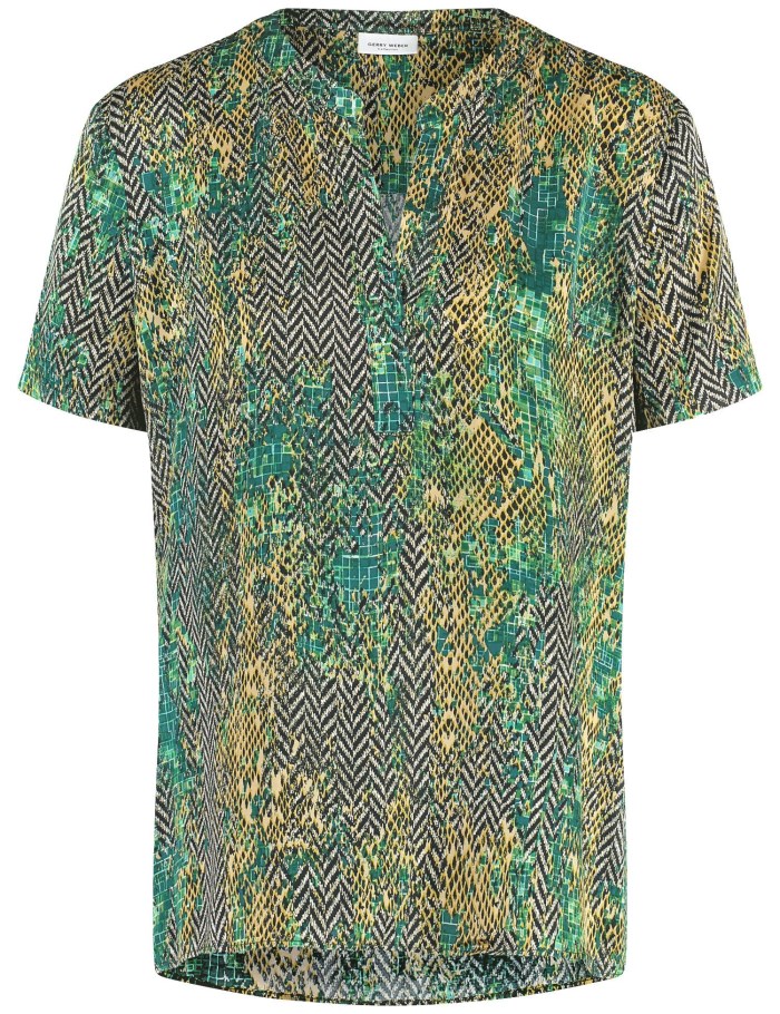 Gerry Weber Blouse top with an ikat print Bluse Multicolor | AYLQ9942