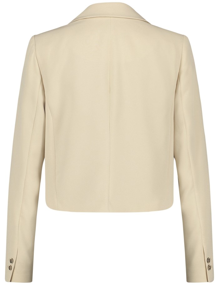 TAIFU Bolero blazer made of fine stretch fabric Blazere Beige | DCRD6803