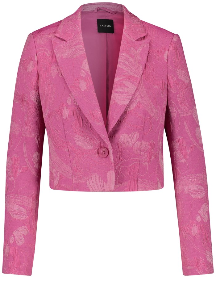 TAIFU Bolero blazer made of jacquard fabric Blazere Rosa | ATFQ1823