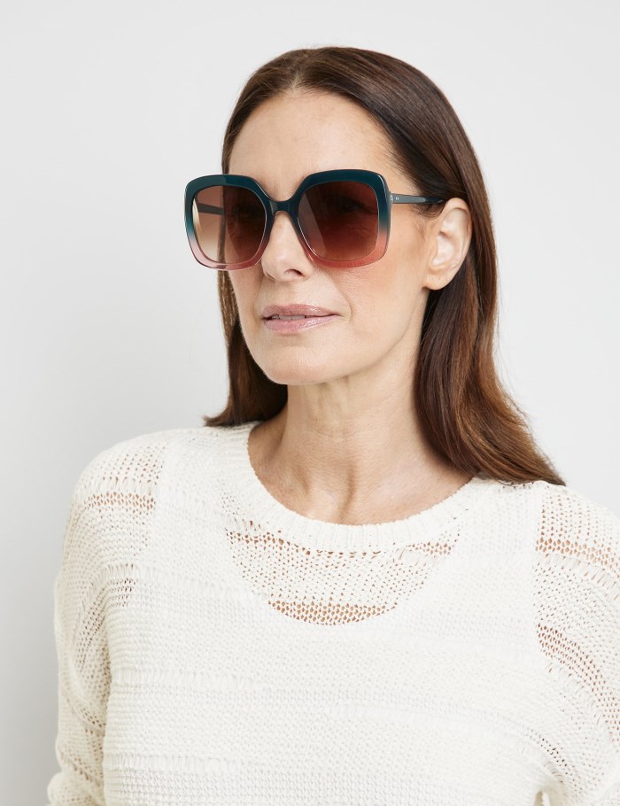 Gerry Weber Boxy sunglasses with a graduated effect Solbriller Multicolor | CNTA0012