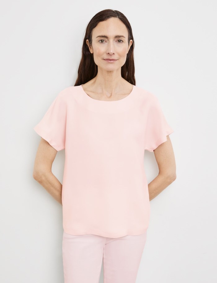 Gerry Weber Casual blouse top Bluse Rosa | PXSO4256