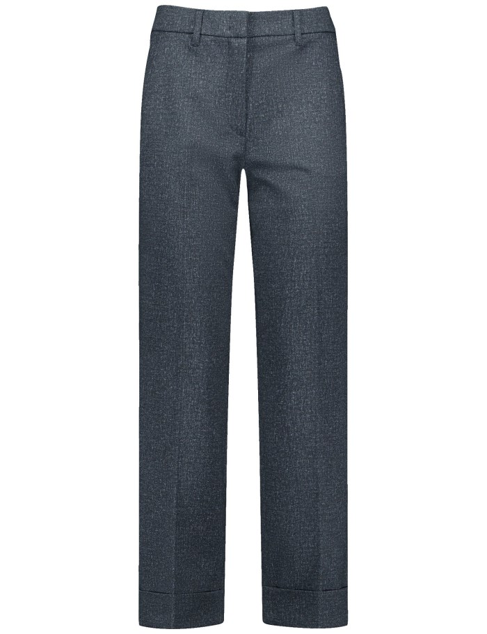 Gerry Weber Cloth trousers KIR꞉STY CITYSTYLE Bukser Grå | OKAV3977