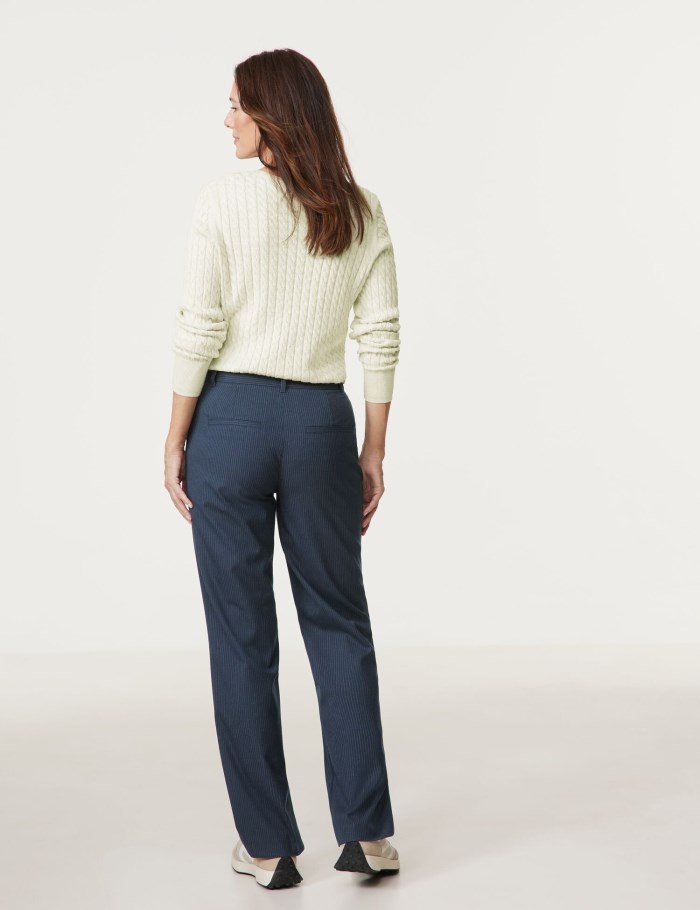 Gerry Weber Cloth trousers MIR꞉JA WIDE LEG Bukser Blå | BKOB4810