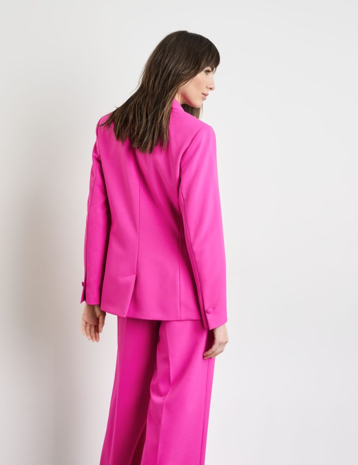 TAIFU Comfy stretch blazer Blazere Rosa | BWYG6728