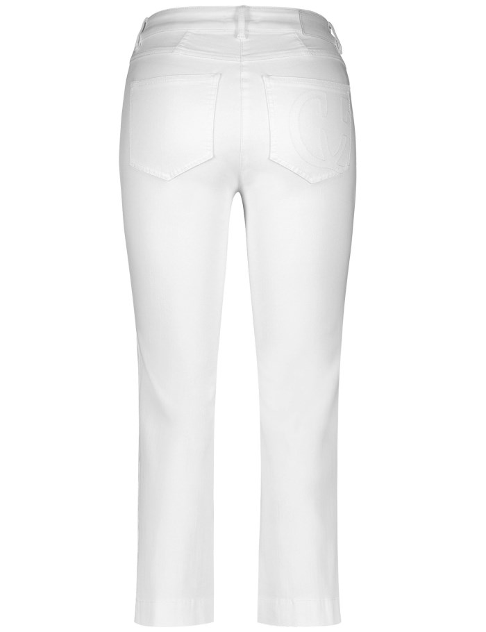 Gerry Weber Cropped 7/8-length jeans Bukser Hvite | BPDT3694