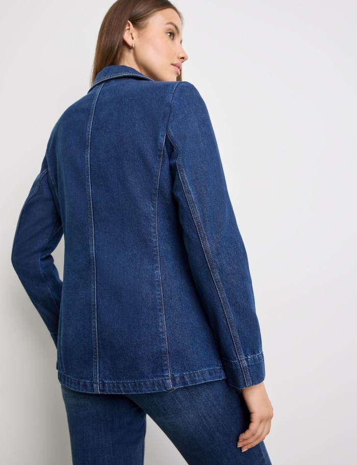 TAIFU Denim blazer Blazere Blå | UKMI1707