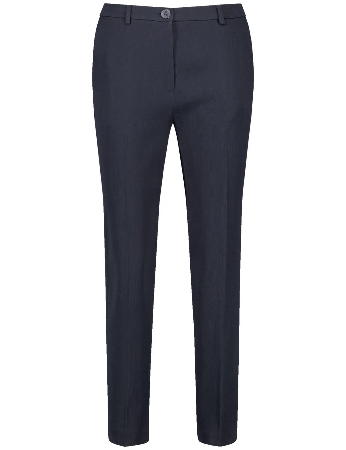 Gerry Weber Elegant 7/8-length trousers Bukser Blå | ZTYY7557