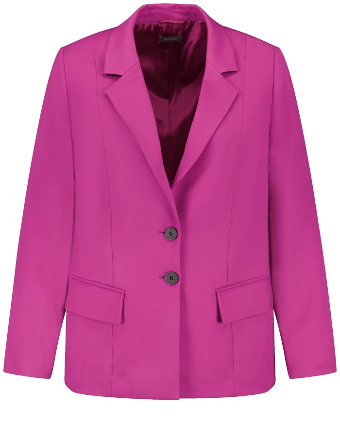 SAMOON Elegant blazer Blazere Rosa | WJFW4355