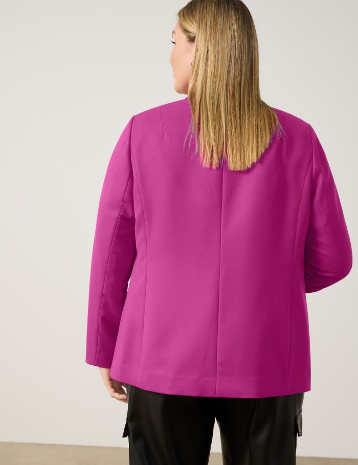 SAMOON Elegant blazer Blazere Rosa | WJFW4355