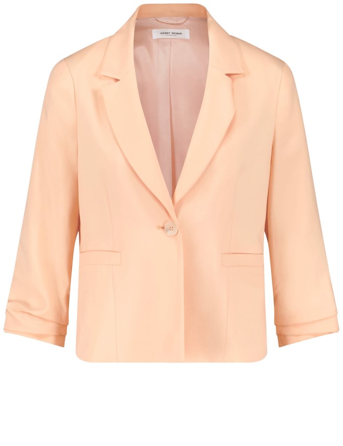 Gerry Weber Elegant blazer with gathered sleeves Blazere Oransje | MLYH0767