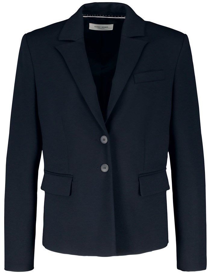 Gerry Weber Elegant blazer with stretch for comfort Blazere Blå | NEWB9218