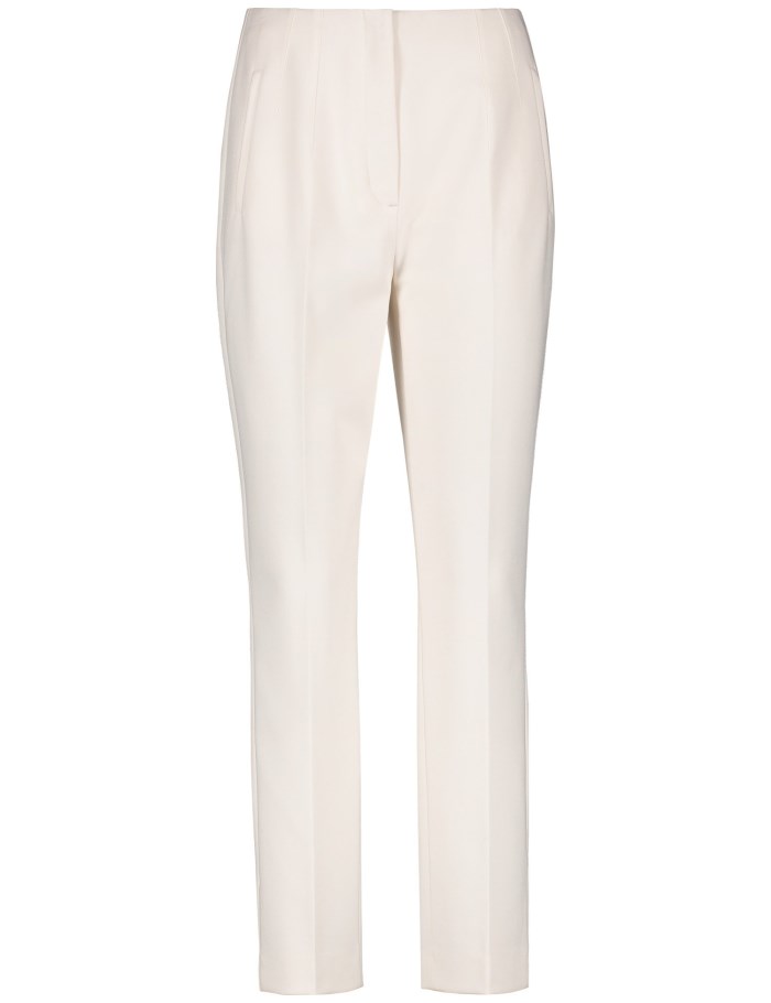 Gerry Weber Elegant stretch trousers Bukser Hvite | RGXH6181