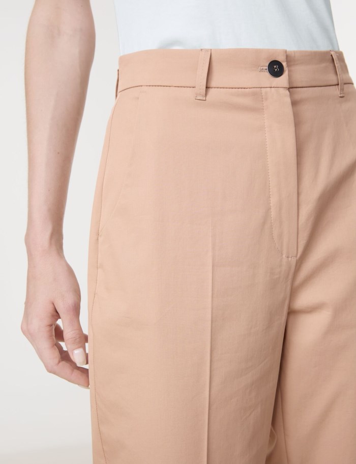 Gerry Weber Elegant trousers KIR꞉STY CITYSTYLE Bukser Beige | RCIW5762