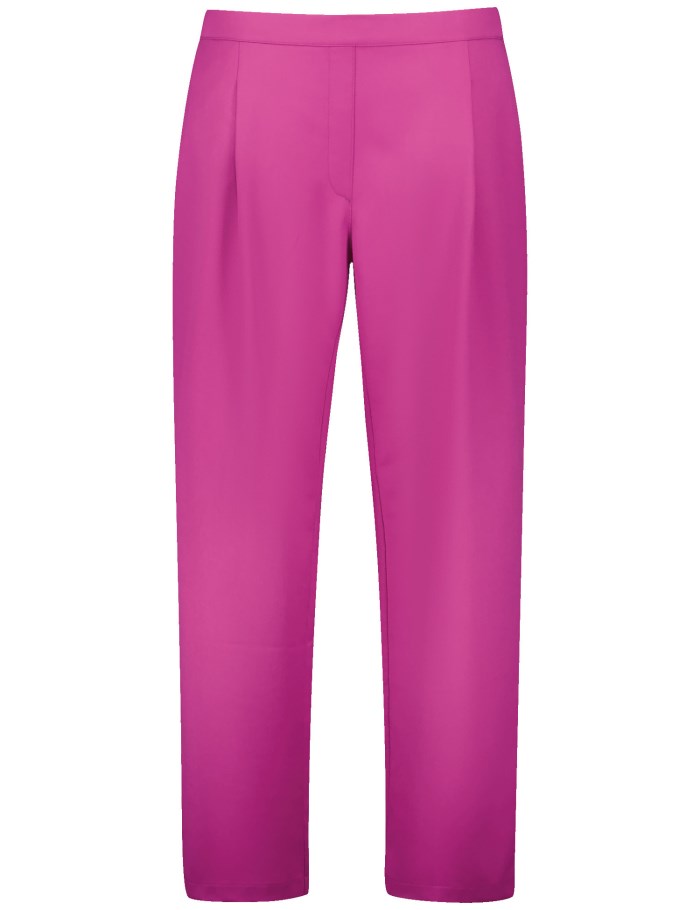 SAMOON Elegant wide-leg trousers Carlotta Bukser Rosa | IILA8184