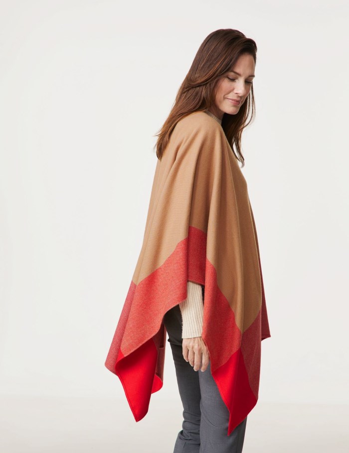 Gerry Weber Fashionable cape Skjerf Brune | VJTM3122