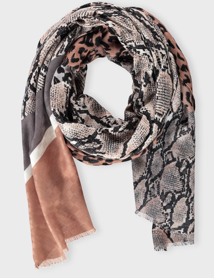 Gerry Weber Fine scarf with a panelled pattern Skjerf Multicolor | NYVX1783