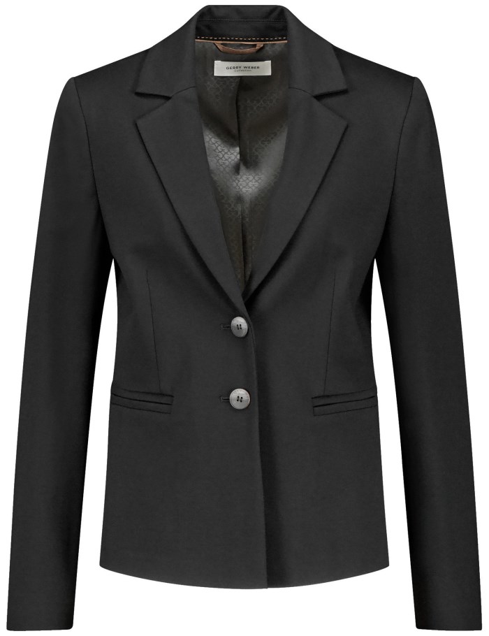 Gerry Weber Fitted blazer Blazere Svarte | HKBE3758