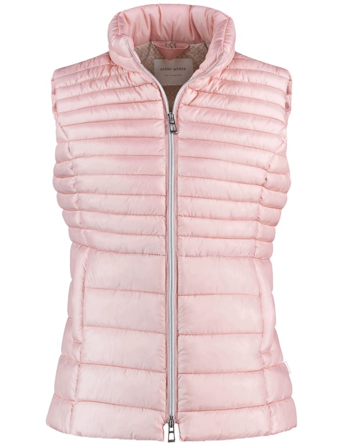 Gerry Weber Fitted quilted body warmer Jakker Rosa | DKPX5307