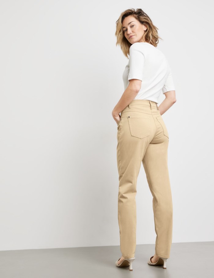 Gerry Weber Five-pocket jeans ALIS꞉SA Bukser Beige | TVCZ0430