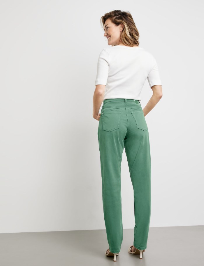 Gerry Weber Five-pocket jeans ALIS꞉SA Bukser Grønn | HVGJ4626