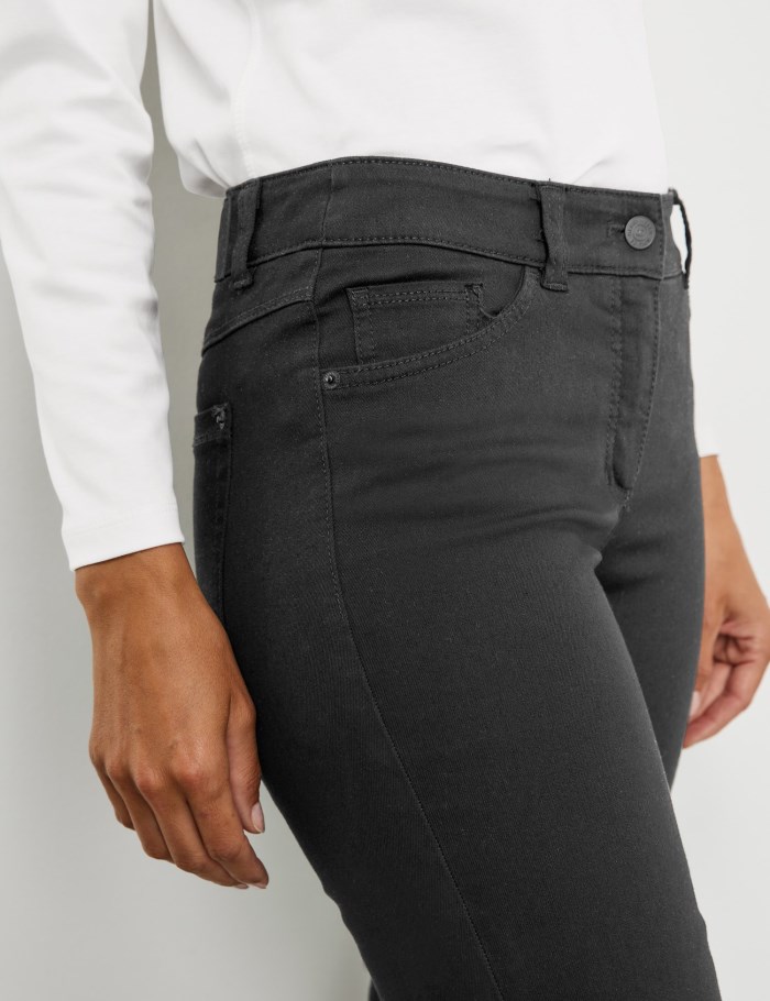 Gerry Weber Five-pocket jeans, Best4me Slim Fit Bukser Svarte | IPGJ5687