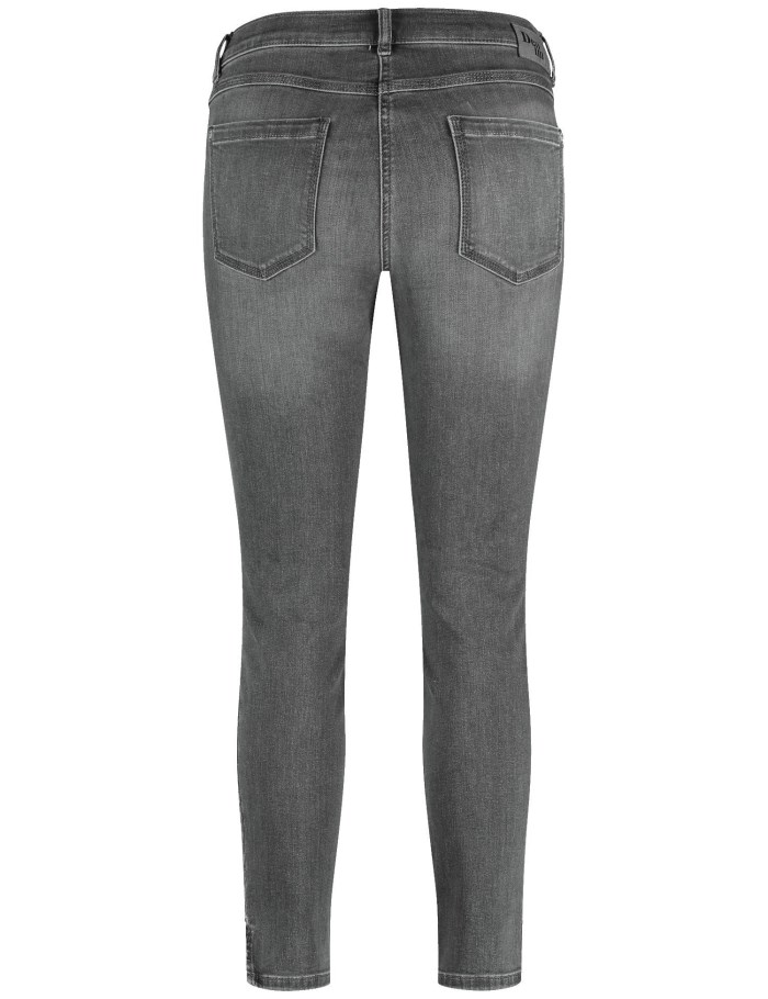 Gerry Weber Five-pocket jeans, SOL꞉INE BEST4ME Cropped Bukser Grå | KWZG1458