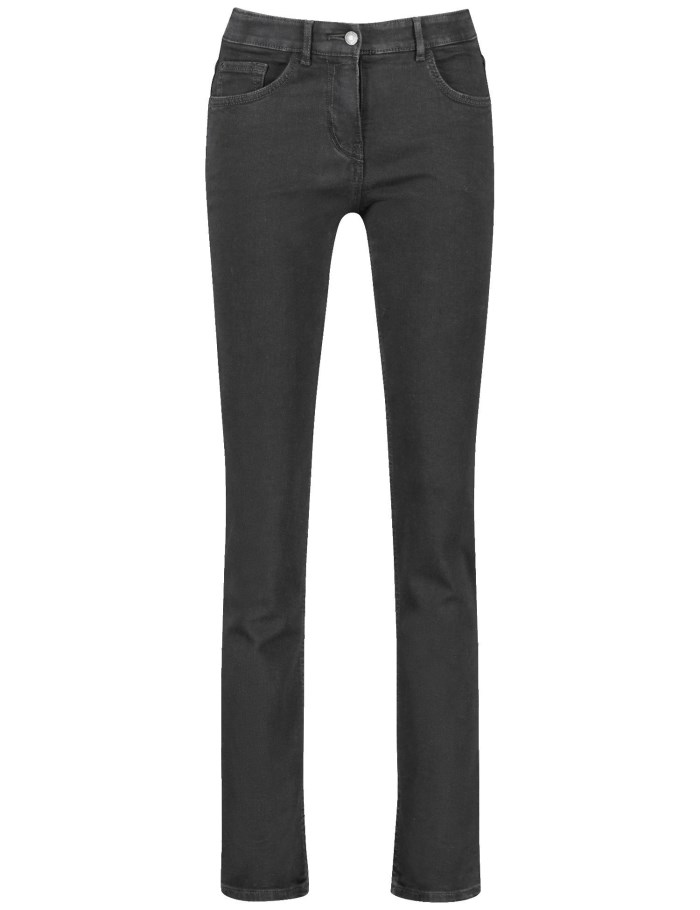 Gerry Weber Five-pocket jeans, SOL꞉INE BEST4ME Slim Fit Bukser Svarte | HDZC1484