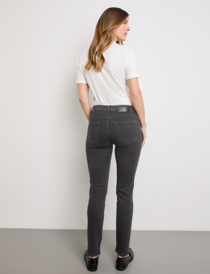 Gerry Weber Five-pocket jeans, SOL꞉INE BEST4ME Slim Fit Bukser Svarte | HDZC1484