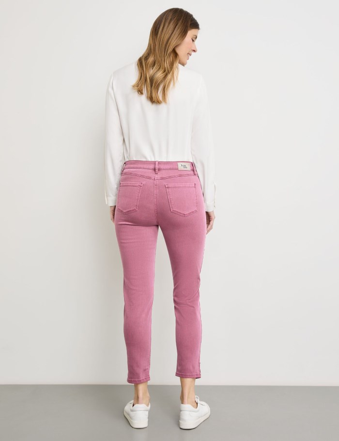 Gerry Weber Five-pocket jeans, SOL꞉INE BEST4ME Cropped Bukser Rød | LMRS7577