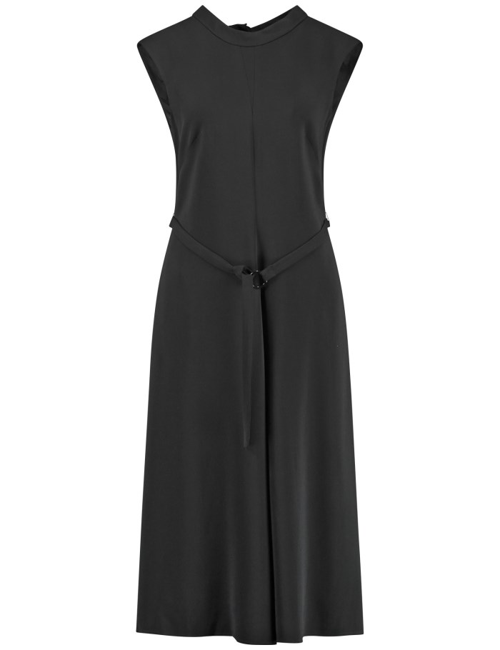 Gerry Weber Flowing dress with ties Kjole Svarte | HMSE2497