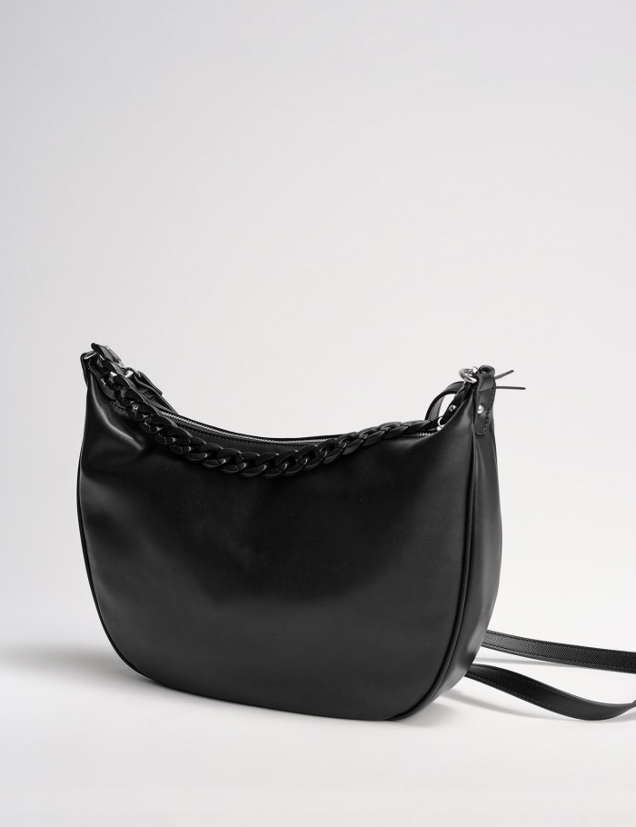 Gerry Weber Hobo bag with a chain detail Vesker Svarte | YMMB3136