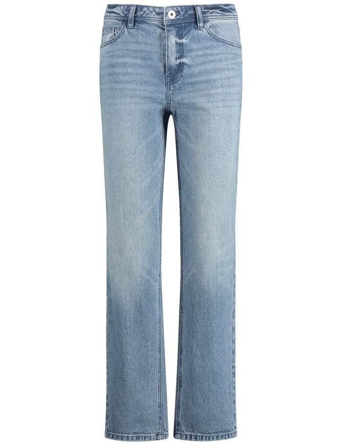 TAIFU Jeans with a straight leg Bukser Blå | RBDK2678