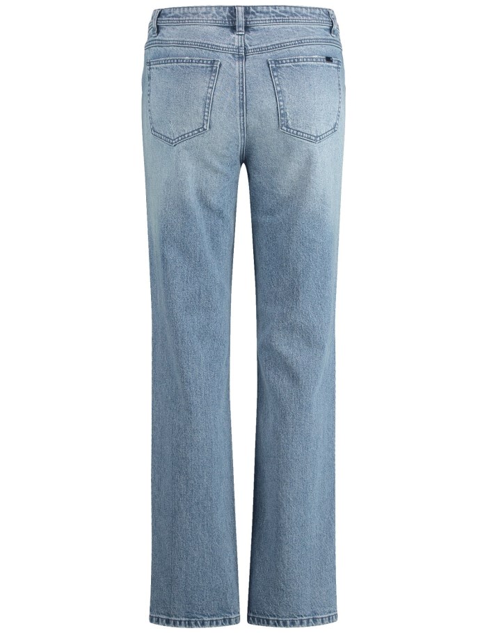 TAIFU Jeans with a straight leg Bukser Blå | RBDK2678