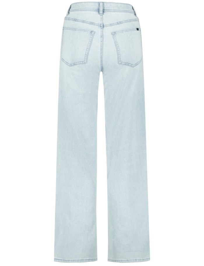 TAIFU Jeans with a wide leg Bukser Blå | RKSS2263