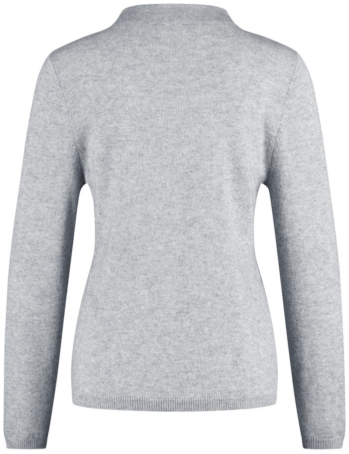 Gerry Weber Jumper with cashmere Strikkevarer Grå | UIIM7676