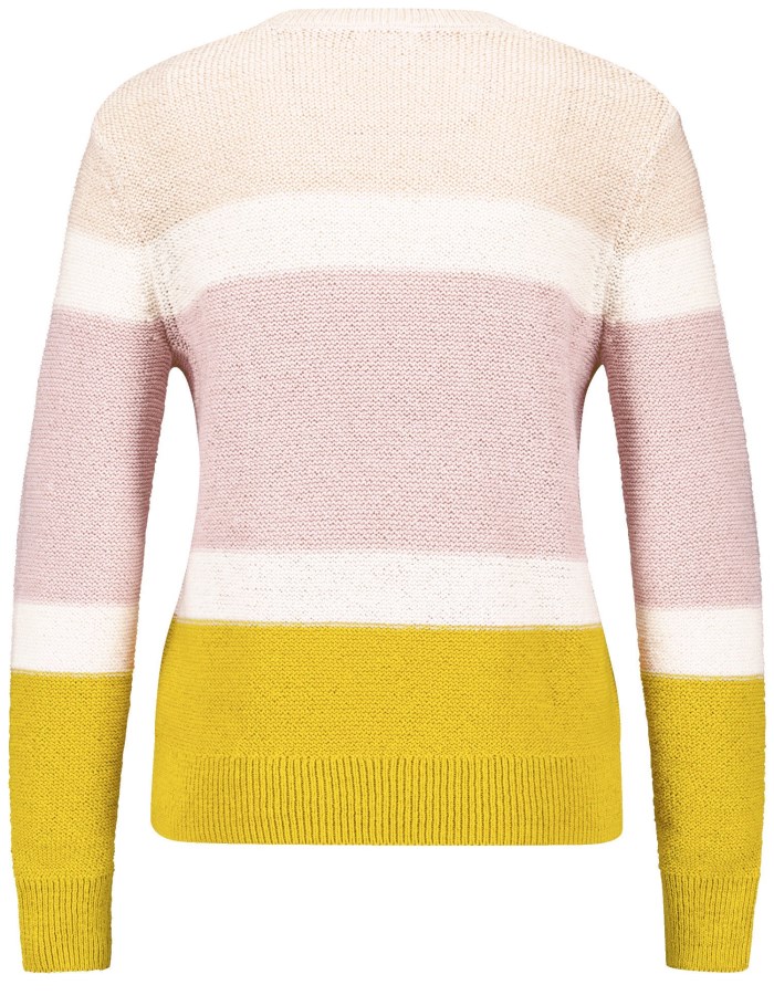 Gerry Weber Jumper with colour blocking Strikkevarer Multicolor | QRQV3069