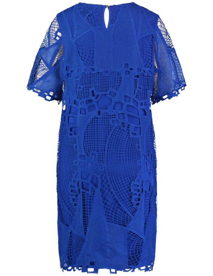 TAIFU Lace dress Kjole Blå | UVUH9580